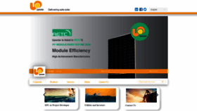 What Upsolar.com website looked like in 2022 (2 years ago)