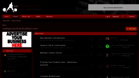 What Ugbodybuilding.com website looked like in 2022 (2 years ago)