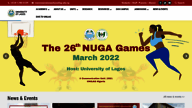What Unilag.edu.ng website looked like in 2022 (2 years ago)