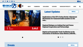 What Unescap.org website looked like in 2022 (2 years ago)