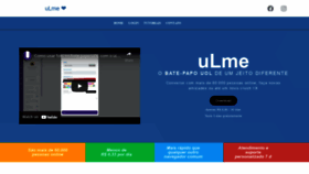 What Ulme.com.br website looked like in 2022 (2 years ago)