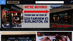 What Urbantravelleronline.ca website looked like in 2022 (2 years ago)