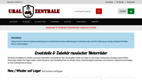 What Ural-zentrale.de website looked like in 2022 (2 years ago)