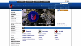 What Umfcv.ro website looked like in 2022 (2 years ago)