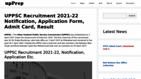 What Uppsc.org.in website looked like in 2022 (2 years ago)
