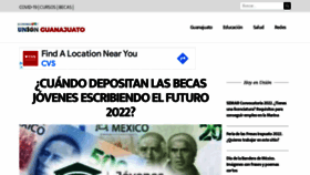 What Unionguanajuato.mx website looked like in 2022 (2 years ago)