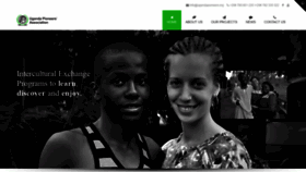 What Ugandapioneers.org website looked like in 2022 (2 years ago)