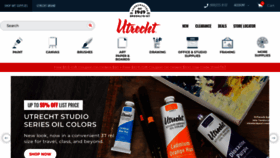 What Utrechtart.com website looked like in 2022 (2 years ago)