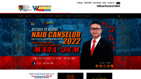 What Ukm.my website looked like in 2022 (2 years ago)