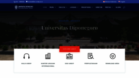 What Undip.ac.id website looked like in 2022 (2 years ago)