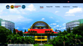 What Unej.ac.id website looked like in 2022 (2 years ago)