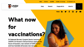 What Unsw.edu.au website looked like in 2022 (2 years ago)