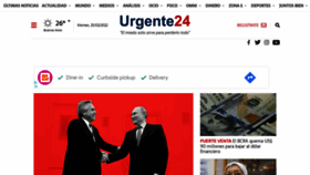 What Urgente24.com website looked like in 2022 (2 years ago)