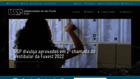 What Usp.br website looked like in 2022 (2 years ago)