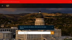 What Utah.gov website looked like in 2022 (2 years ago)