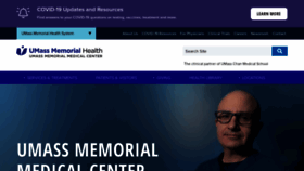 What Umassmemorial.org website looked like in 2022 (2 years ago)