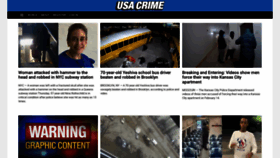 What Usacrime.com website looked like in 2022 (2 years ago)