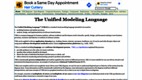 What Uml-diagrams.org website looked like in 2022 (2 years ago)