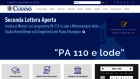 What Unicusano.it website looked like in 2022 (2 years ago)