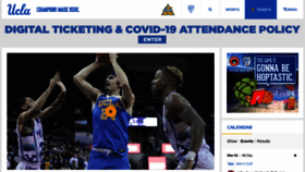 What Uclabruins.com website looked like in 2022 (2 years ago)