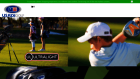 What Uskidsgolf.com website looked like in 2022 (2 years ago)
