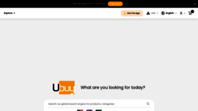 What Ubuy.ae website looked like in 2022 (4 years ago)