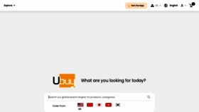 What U-buy.co.uk website looked like in 2022 (2 years ago)