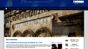 What Ugal.ro website looked like in 2022 (4 years ago)