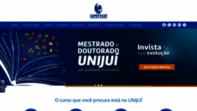 What Unijui.edu.br website looked like in 2022 (2 years ago)