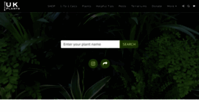 What Ukhouseplants.com website looked like in 2022 (2 years ago)
