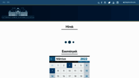 What Uni-eszterhazy.hu website looked like in 2022 (2 years ago)