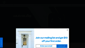 What U-tec.com website looked like in 2022 (3 years ago)
