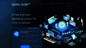 What Ubuntustudio.org website looked like in 2022 (2 years ago)