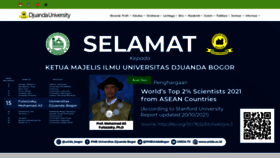 What Unida.ac.id website looked like in 2022 (2 years ago)