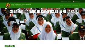 What Upnyk.ac.id website looked like in 2022 (2 years ago)
