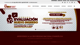 What Unev.edu.do website looked like in 2022 (2 years ago)