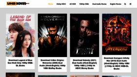What Uhdmovies.in website looked like in 2022 (2 years ago)