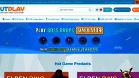 What Utplay.com website looked like in 2022 (3 years ago)
