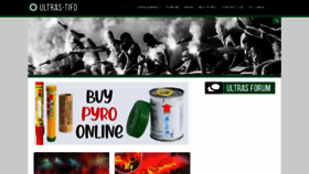 What Ultras-tifo.net website looked like in 2022 (2 years ago)