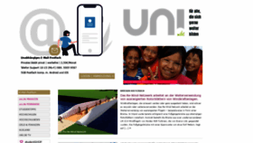 What Uni.de website looked like in 2022 (2 years ago)