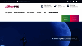 What Uzmanpte.com website looked like in 2022 (2 years ago)