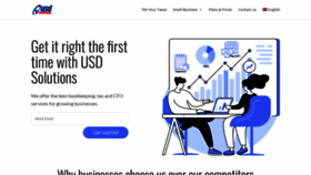 What Usdsolutions.com website looked like in 2022 (2 years ago)