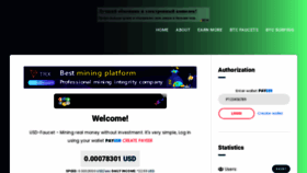 What Usd-faucet.ru website looked like in 2022 (2 years ago)
