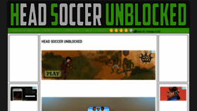 What Unblockedheadsoccer.com website looked like in 2022 (2 years ago)