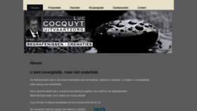 What Uitvaartcocquyt.be website looked like in 2022 (2 years ago)
