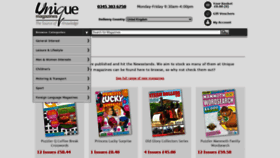 What Uniquemagazines.co.uk website looked like in 2022 (2 years ago)