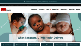 What Utmbhealth.com website looked like in 2022 (2 years ago)