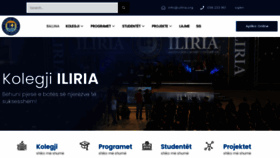 What Uiliria.org website looked like in 2022 (2 years ago)
