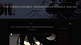 What Undefeatable-swordsman.com website looked like in 2022 (2 years ago)