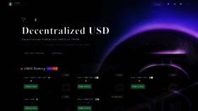 What Usdd.io website looked like in 2022 (1 year ago)